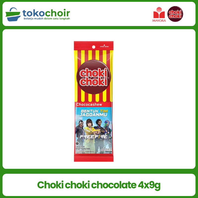 Choki choki chocolate 4x9g