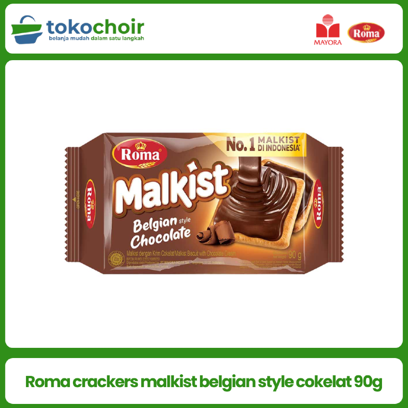 Roma Malkist Cokelat 