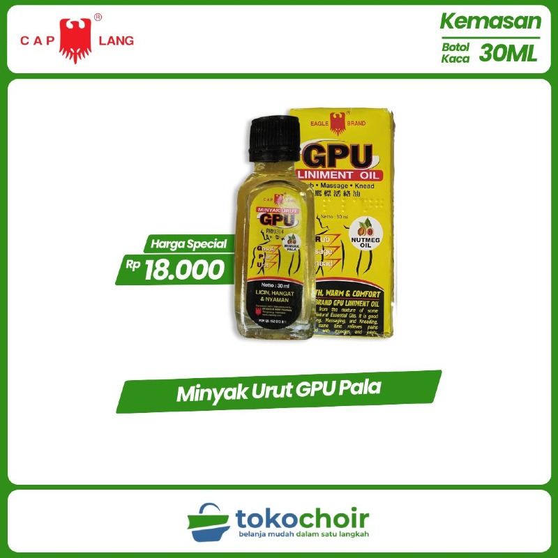 Minyak Urut Gpu Pala 30ML
