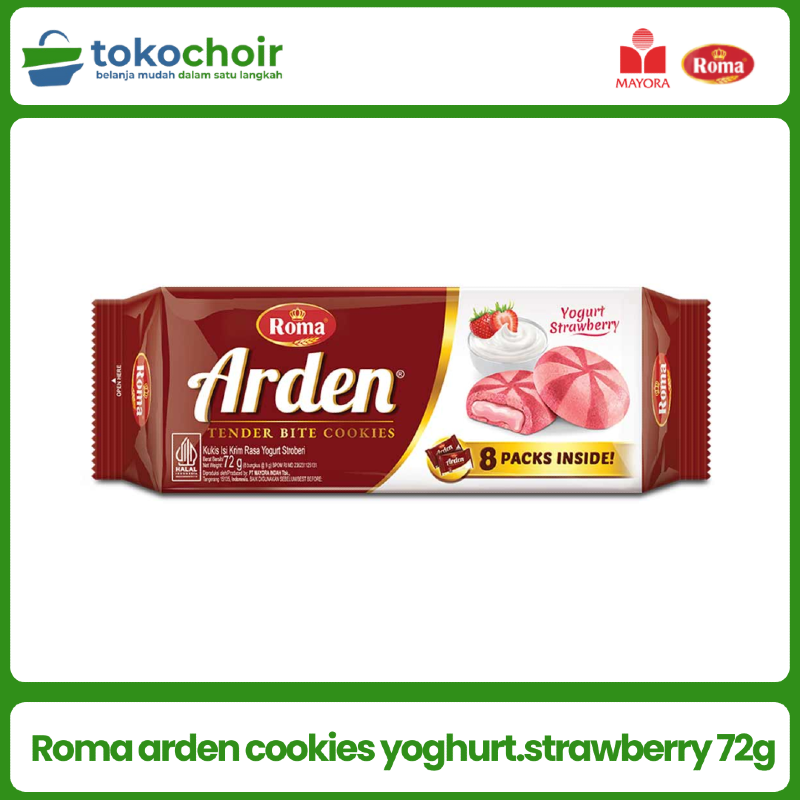 Roma arden cookies yoghurt strawberry 72g
