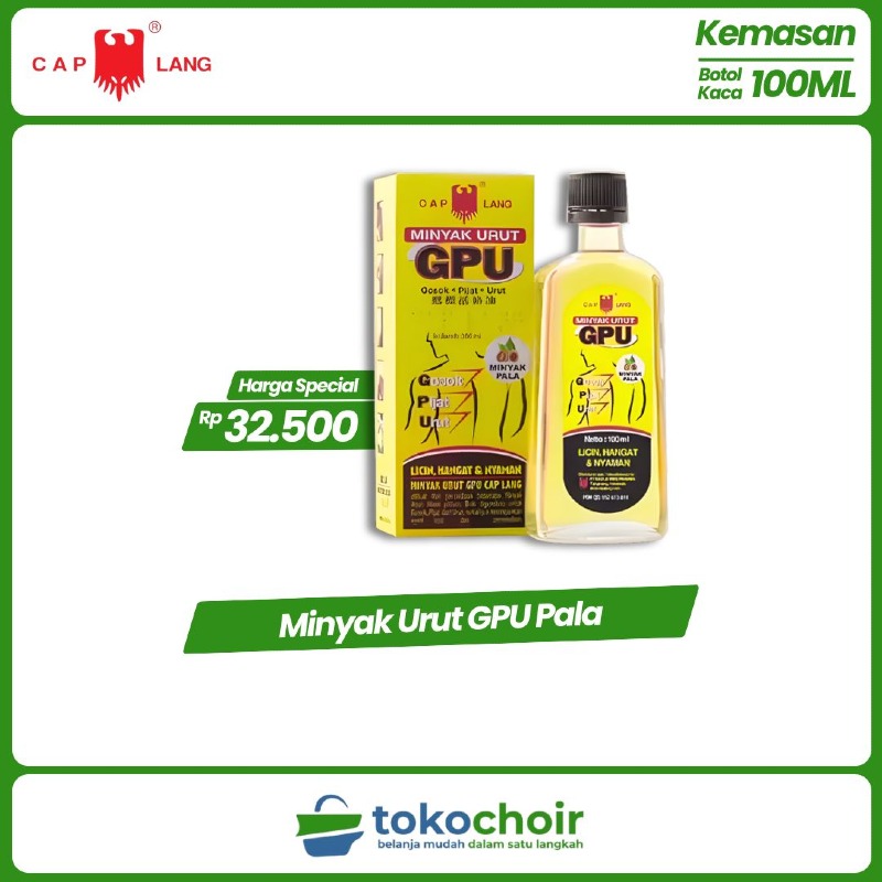 Minyak Urut Gpu Pala 100ML