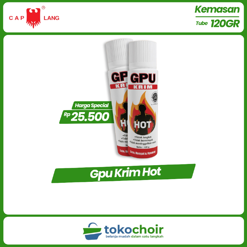 Gpu Krim Hot 120gr