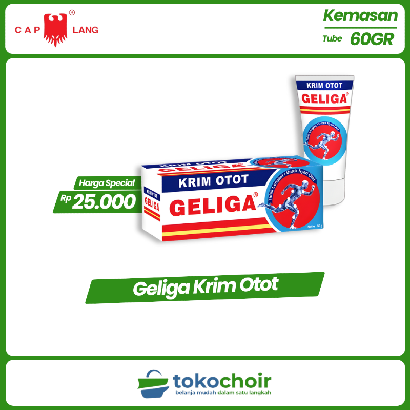 Geliga Krim Otot 60gr