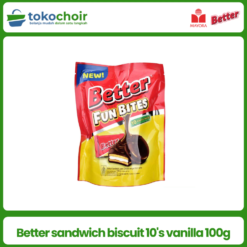Better sandwich biscuit 10's vanilla 