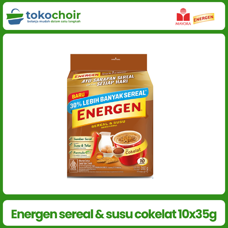 Energen sereal & susu cokelat - 1 Renceng