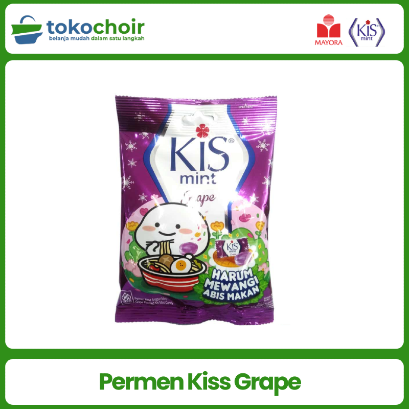 Permen Kiss Grape