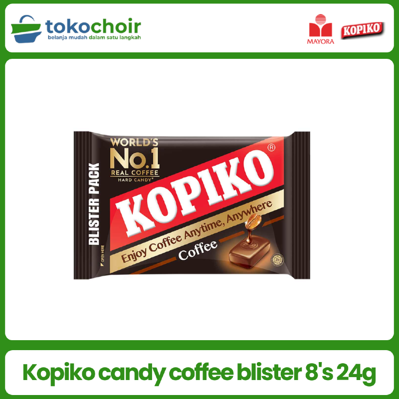 Kopiko candy coffee blister 8's 24g