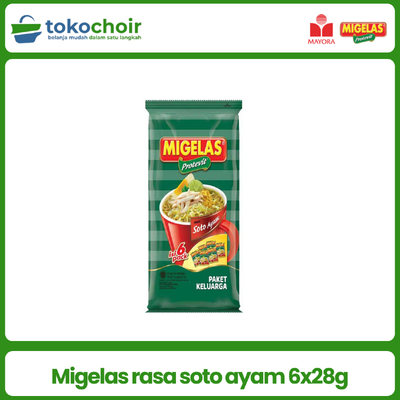 Mie Gelas Rasa Soto Ayam - Isi 6