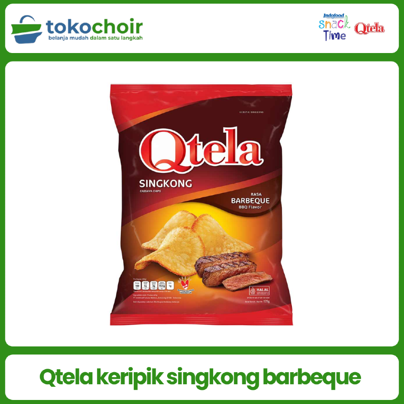 Qtela keripik singkong barbeque 