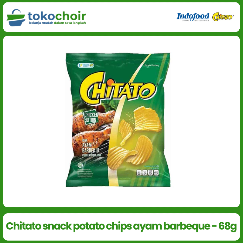 Chitato snack potato chips ayam barbeque