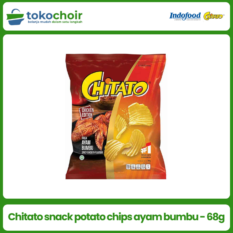 Chitato snack potato chips ayam bumbu 