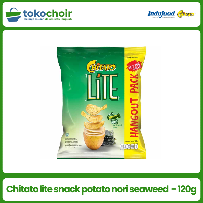 Chitato lite snack potato nori seaweed 