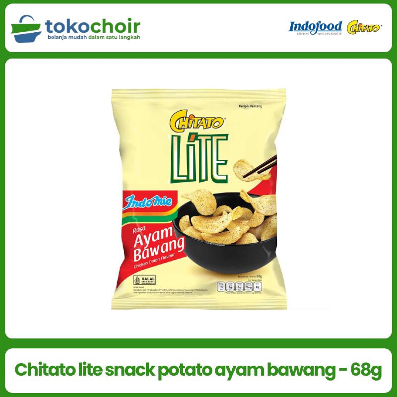 Chitato lite snack potato ayam bawang 