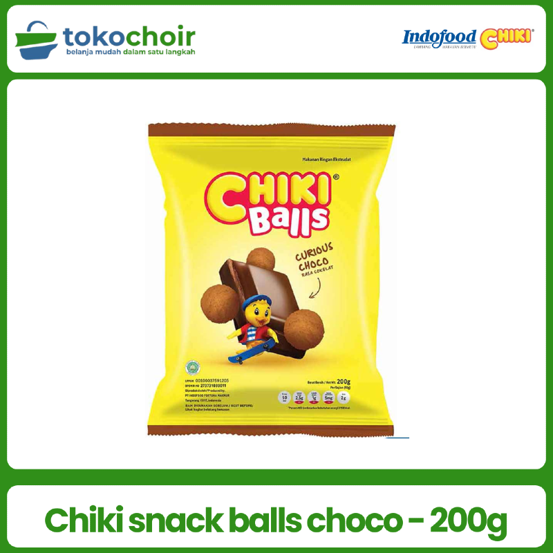 Chiki snack balls choco