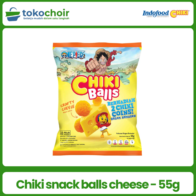 Chiki snack balls cheese 