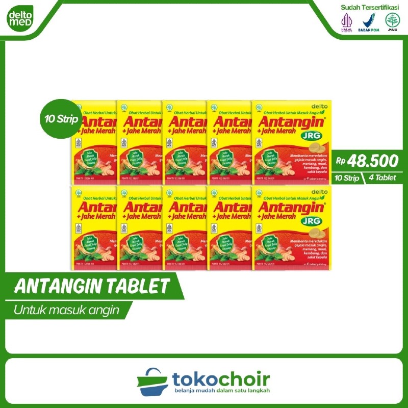 Antangin JRG + Madu (10 Strip x 4 Tablet x 650mg)