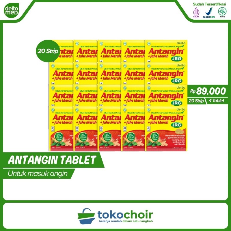 Antangin JRG + Madu (20 Strip x 4 Tablet x 650mg)