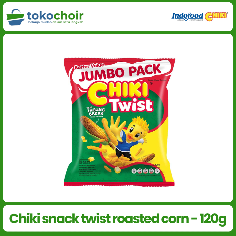 Chiki snack twist roasted corn - 120g