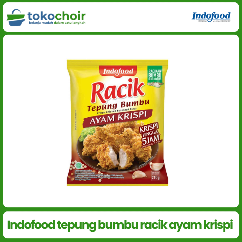Indofood tepung bumbu racik ayam krispi 