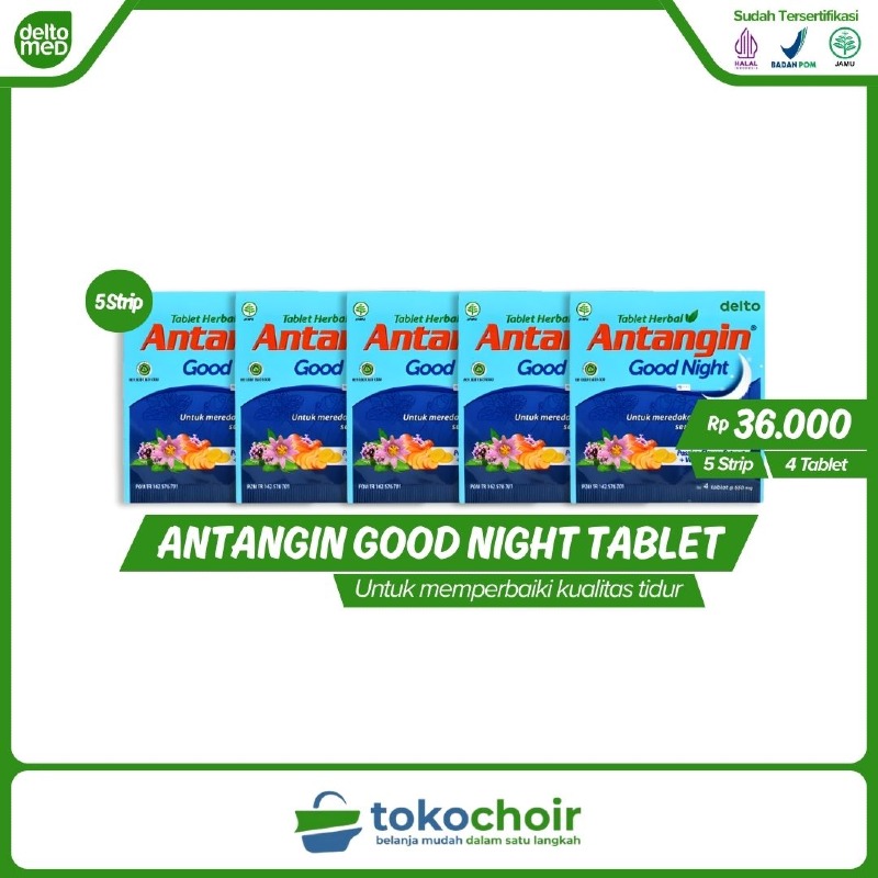 Antangin Goodnight (5 Strip x 4 Tablet x 650mg)