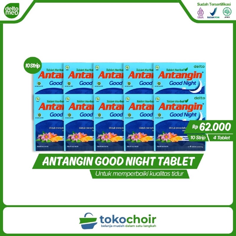 Antangin Goodnight (10 Strip x 4 Tablet x 650mg)
