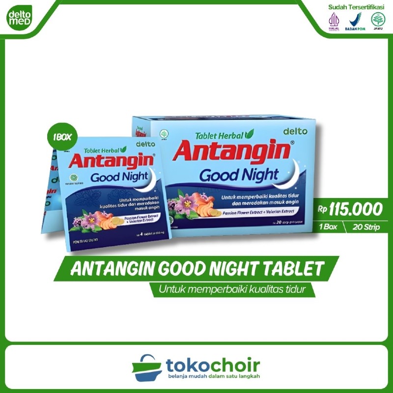 Antangin Goodnight (20 Strip x 4 Tablet x 650mg)
