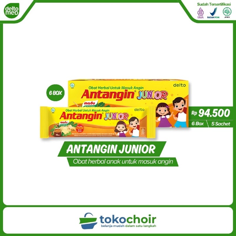 Antangin Junior (6 Box x 5 Sachet x 10ml)