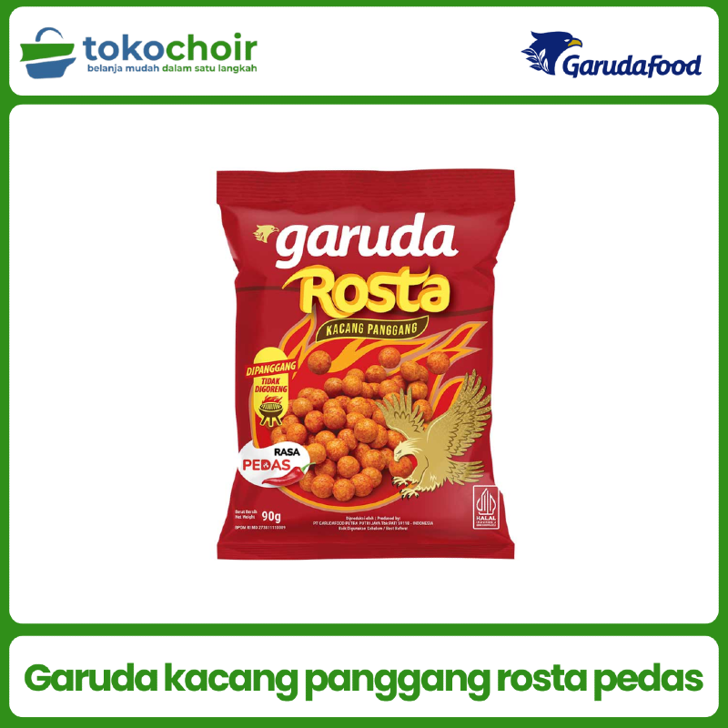 Garuda kacang panggang rosta pedas 