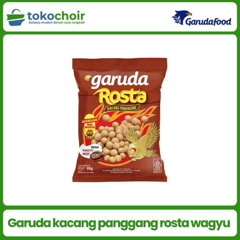 Garuda kacang panggang rosta wagyu