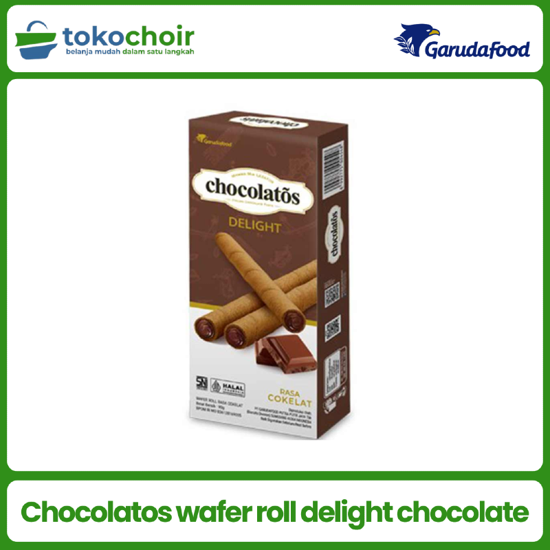 Chocolatos wafer roll delight chocolate