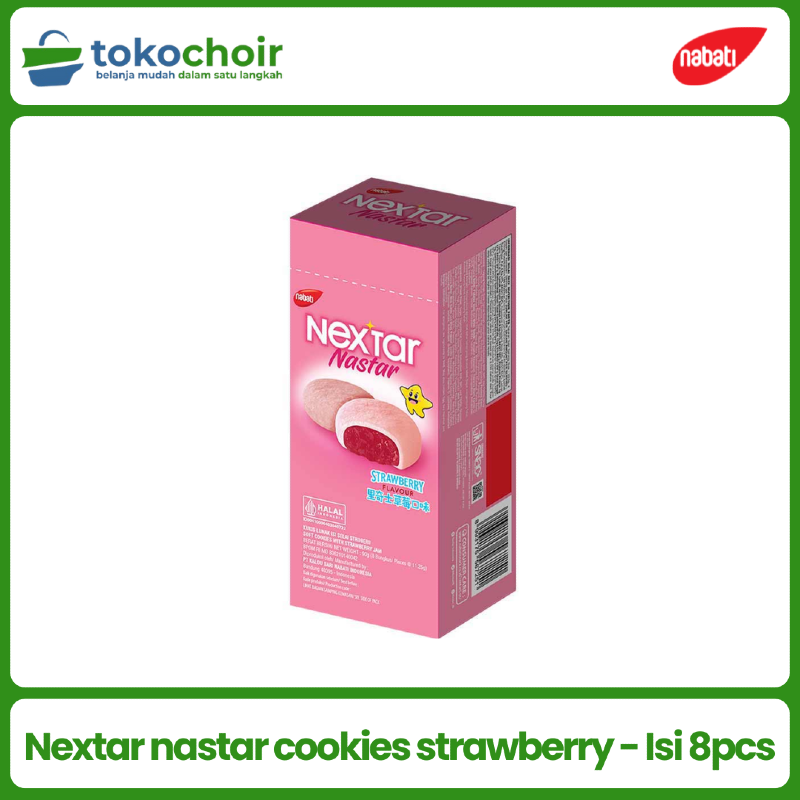 Nextar nastar cookies strawberry 