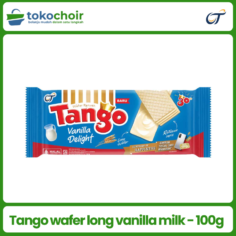 Tango wafer long vanilla milk