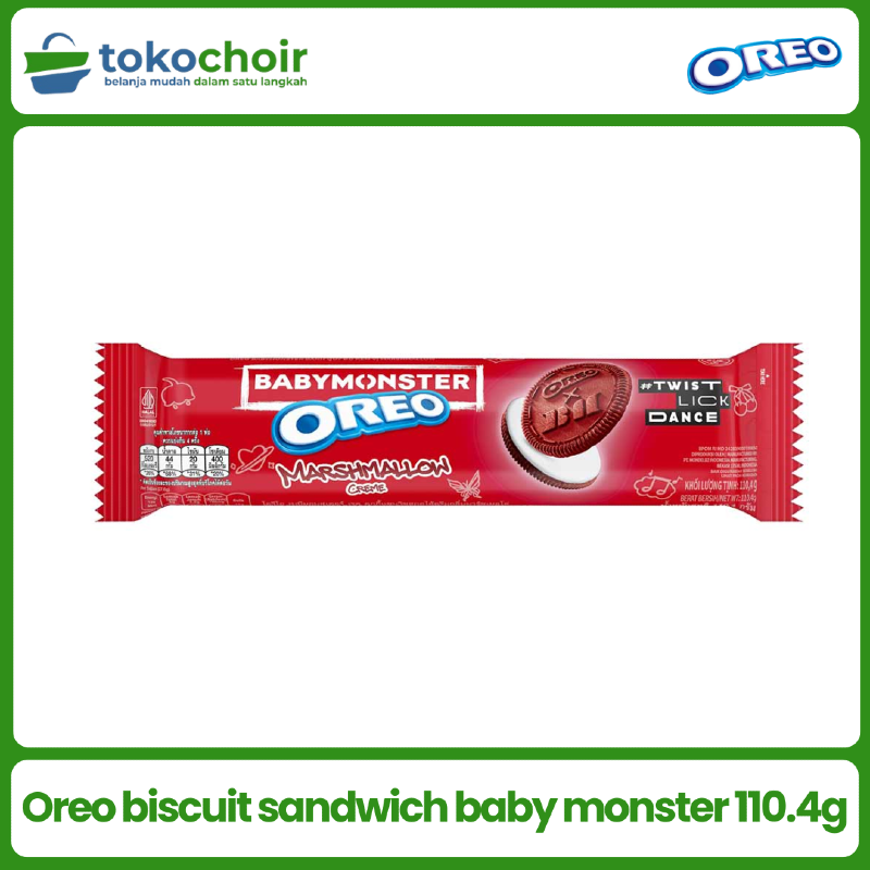 Oreo biscuit sandwich baby monster - 110.4g