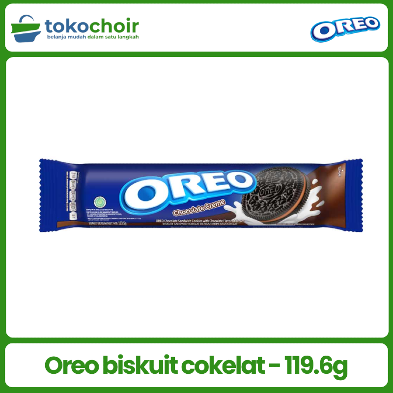 Oreo biskuit cokelat - 119.6g