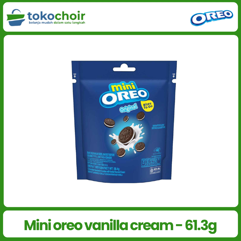 Mini oreo vanilla cream - 61.3g