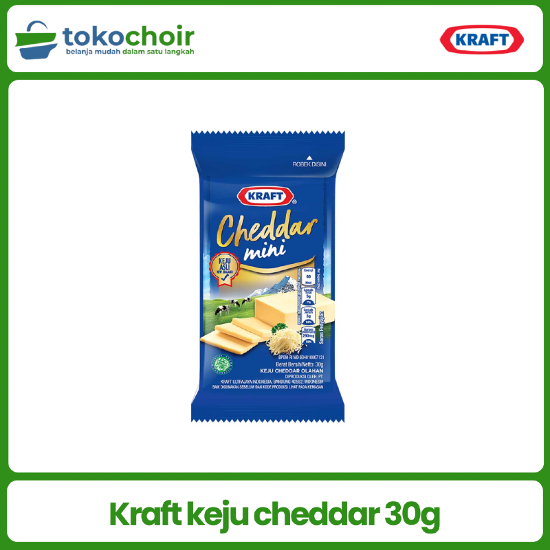 Kraft keju cheddar - 30g