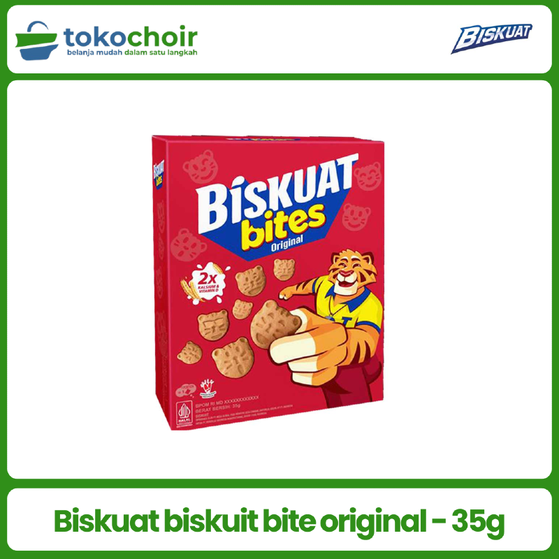 Biskuat biskuit bite original - 35g