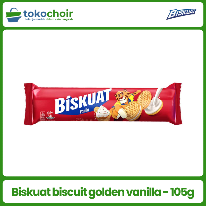Biskuat biscuit golden vanilla - 105g
