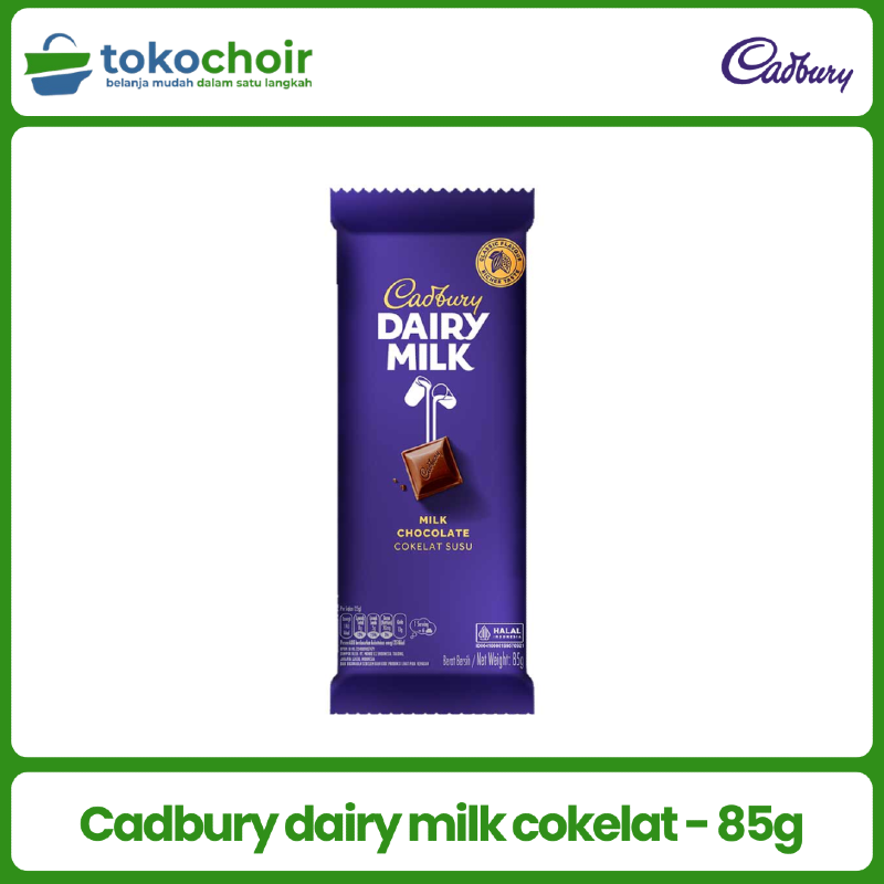 Cadbury dairy milk cokelat - 85g