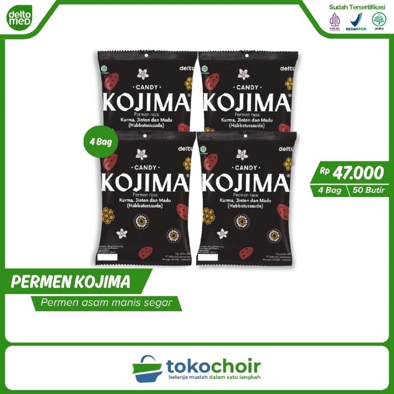 Permen Kojima 4 Bag (4 Bag x 50 Butir x 100gr)