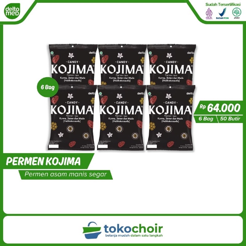 Permen Kojima 4 Bag (4 Bag x 50 Butir x 100gr)