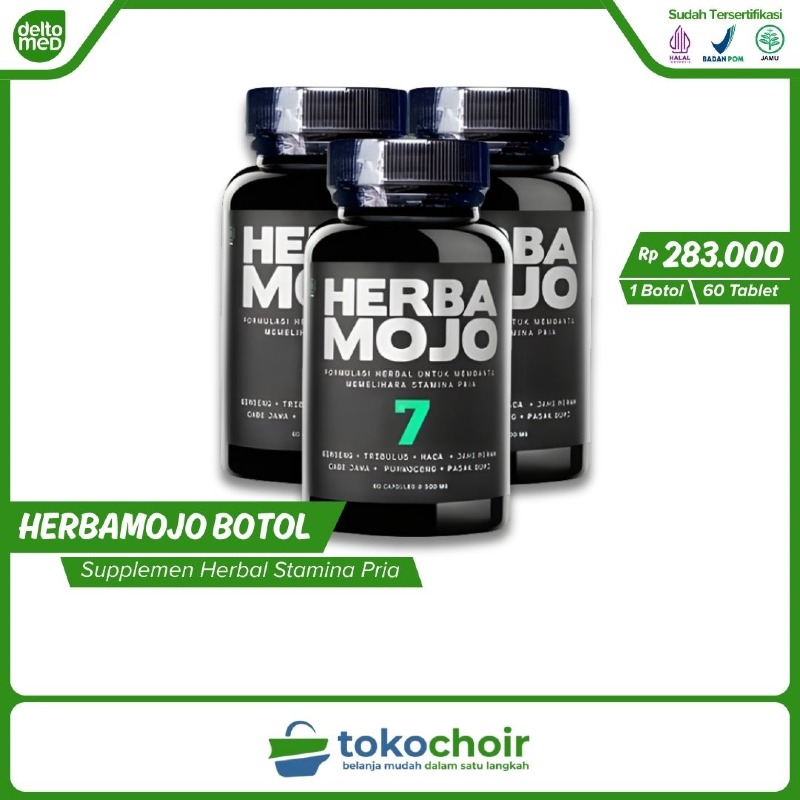 Herbamojo Botol 60 Kapsul