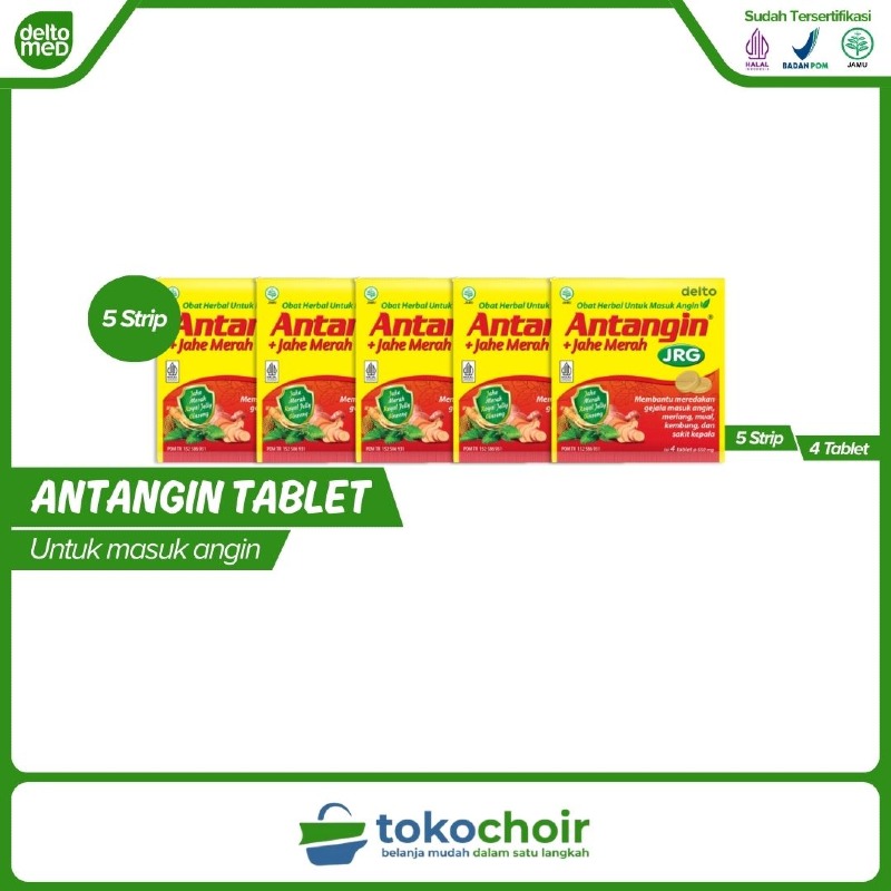 Antangin JRG + Madu (5 Strip x 4 Tablet x 650mg)