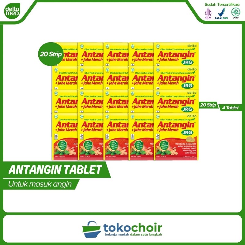 Antangin JRG + Madu (20 Strip x 4 Tablet x 650mg)