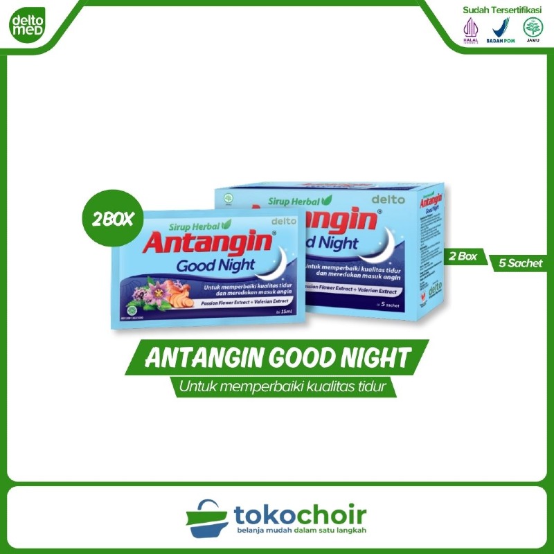 Antangin Goodnight (2 Box x 5 Sachet x 15ml)