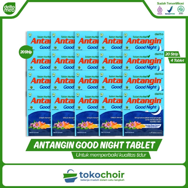 Antangin Goodnight (20 Strip x 4 Tablet x 650mg)