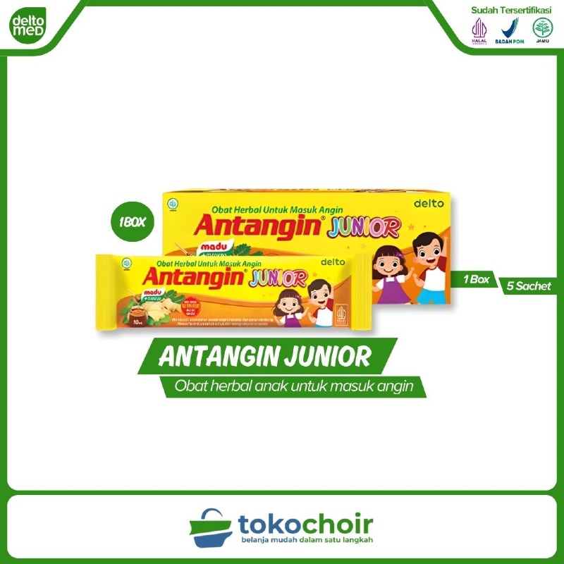 Antangin Junior (1 Box x 5 Sachet x 10ml)