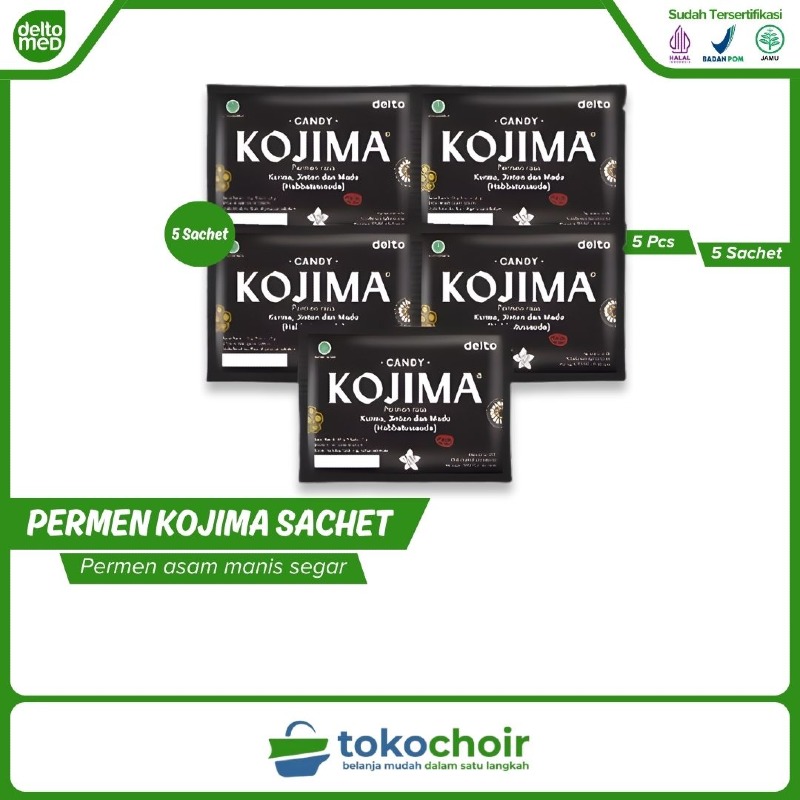 Permen Kojima Sachet 5 Pcs (5 Pcs x 5 Sachet x 10gr)