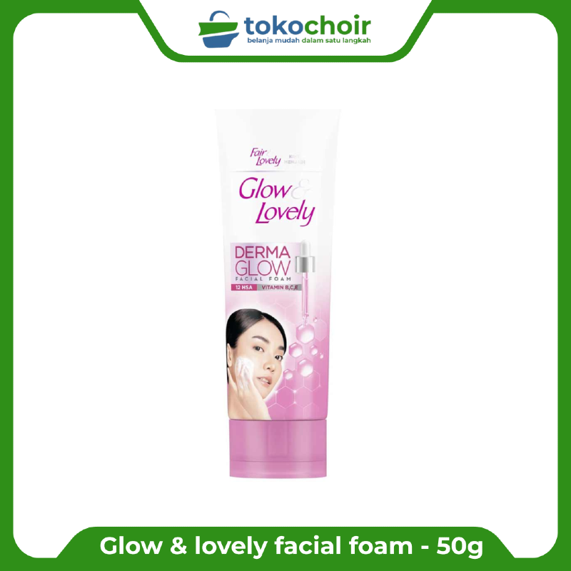 Glow & lovely facial foam - 50g