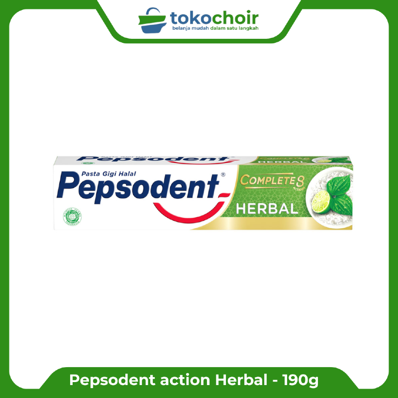 Pepsodent action 123 herbal - 190g